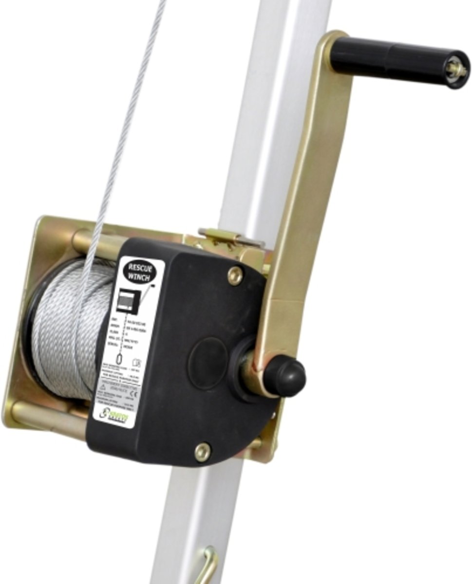 Arbeits- und Rettungswinde mit Stahlseil zu KRATOS – 20 m