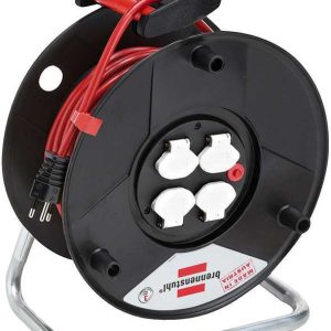 Kabelrolle Garant 50 m aus PVC mit 4 x T13/230 V