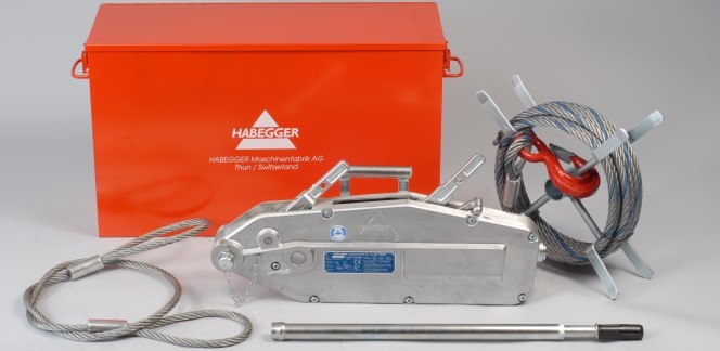 Mehrzweck-Handseilzuggerät HABEGGER – HIT32 Grundausrüstung