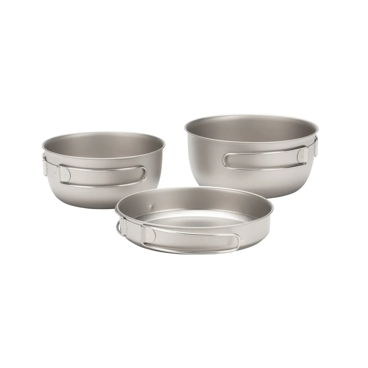 3 Piece Titanium Cookset