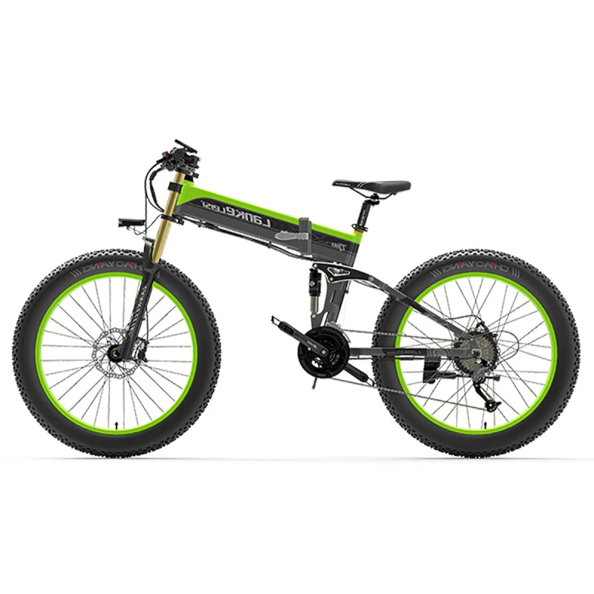 【Pre-vendita】LANKELEISI XT750 PLUS BIG FORK Fat Tire Mountain Bike elettrica